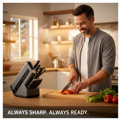 Swivo AlwaysSharp 12-Piece Premium Knife System