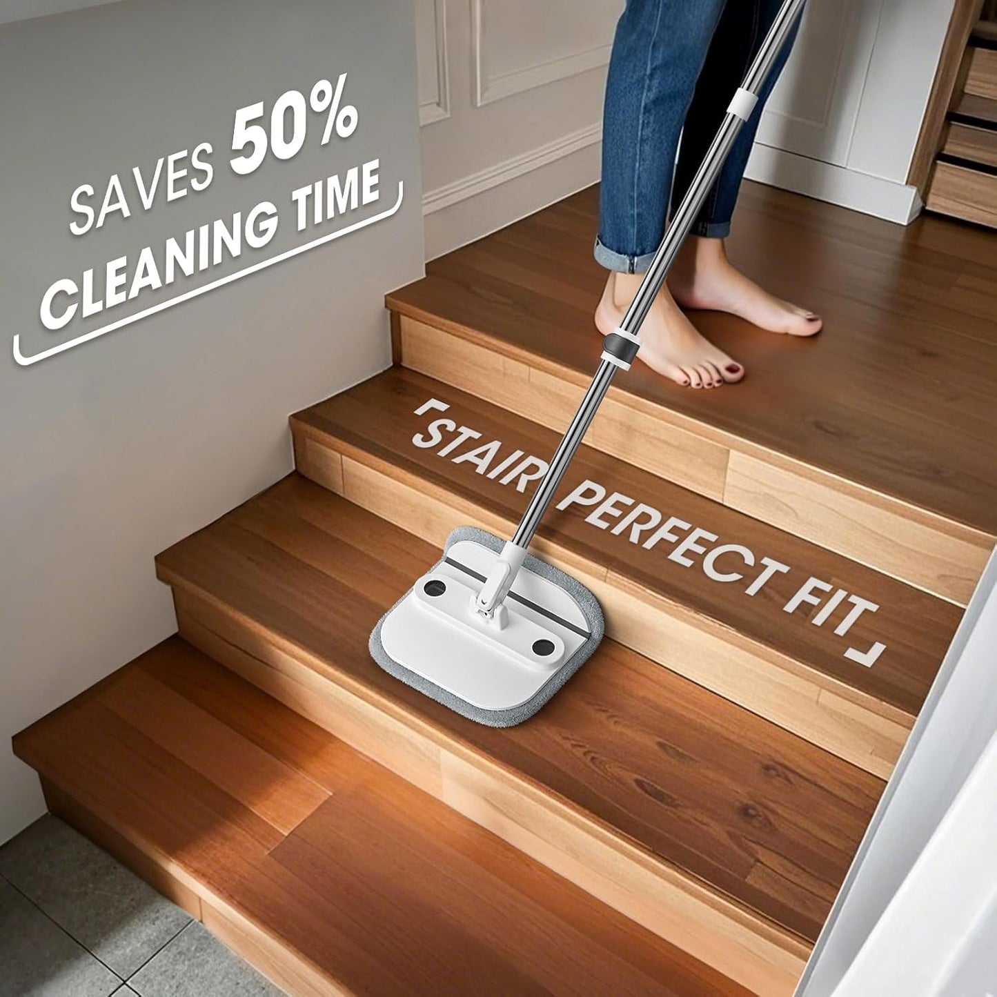 Swivo Upgraded Spin Mop and Bucket Set