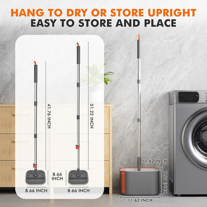 Swivo Upgraded Spin Mop and Bucket Set