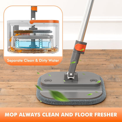 Swivo Upgraded Spin Mop and Bucket Set
